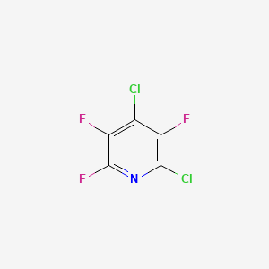 molecular formula C5Cl2F3N B13959915 2,4-Dichloro-3,5,6-trifluoropyridine 