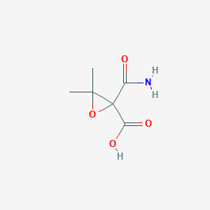 2-Carbamoyl-3,3-dimethyloxirane-2-carboxylic acid