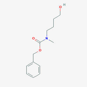 molecular formula C13H19NO3 B1395995 (4-Hydroxybutyl)-methylcarbamic acid benzyl ester CAS No. 116644-44-1