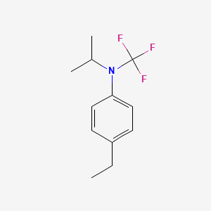 4-ethyl-N-isopropyl-N-(trifluoromethyl)aniline