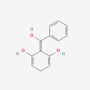 2-[Hydroxy(phenyl)methylidene]cyclohexa-3,6-diene-1,3-diol