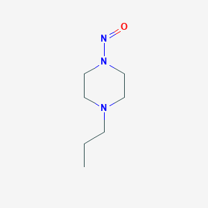 molecular formula C7H15N3O B13960001 1-Nitroso-4-propylpiperazine CAS No. 70167-73-6