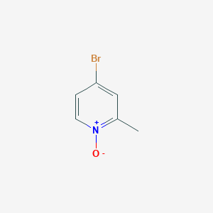 molecular formula C6H6BrNO B1396003 4-Bromo-2-methylpyridine 1-oxide CAS No. 100367-74-6