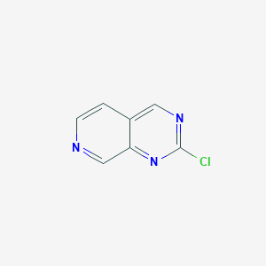 molecular formula C7H4ClN3 B1396004 2-氯吡啶并[3,4-D]嘧啶 CAS No. 1234616-61-5