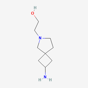 molecular formula C9H18N2O B13960061 2-(2-Amino-6-azaspiro[3.4]octan-6-yl)ethanol 