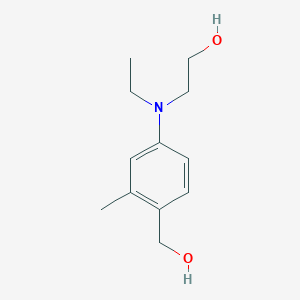 2-{Ethyl[4-(hydroxymethyl)-3-methylphenyl]amino}ethanol