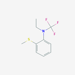 N-ethyl-2-(methylthio)-N-(trifluoromethyl)aniline