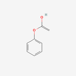 molecular formula C8H8O2 B13960135 1-Phenoxyethen-1-ol CAS No. 32666-75-4