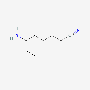 molecular formula C8H16N2 B13960199 6-Aminooctanenitrile CAS No. 61233-50-9