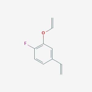 4-Ethenyl-2-(ethenyloxy)-1-fluorobenzene