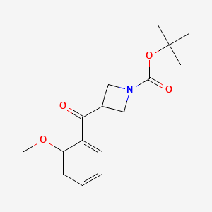 3-(2-Methoxy-benzoyl)-azetidine-1-carboxylic acid tert-butyl ester