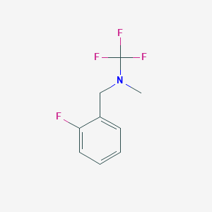 1,1,1-trifluoro-N-(2-fluorobenzyl)-N-methylmethanamine