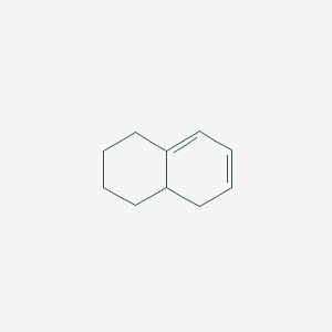 molecular formula C10H14 B13960271 1,2,3,4,4a,5-Hexahydronaphthalene 