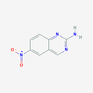 molecular formula C8H6N4O2 B1396029 6-Nitroquinazolin-2-amine CAS No. 882670-94-2