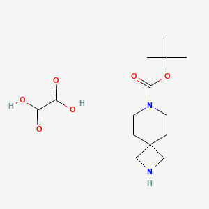 molecular formula C14H24N2O6 B1396034 tert-Butyl 2,7-diazaspiro[3.5]nonane-7-carboxylate oxalate CAS No. 1227381-90-9