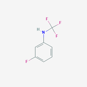 3-fluoro-N-(trifluoromethyl)aniline