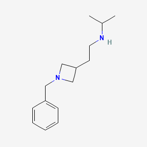 molecular formula C15H24N2 B13960363 N-(2-(1-benzylazetidin-3-yl)ethyl)propan-2-amine 