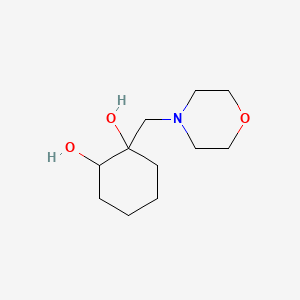 1-(4-Morpholinylmethyl)-1,2-cyclohexanediol