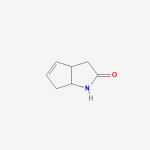 3,3a,6,6a-Tetrahydrocyclopenta[b]pyrrol-2(1H)-one