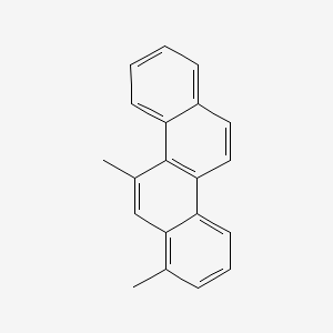 molecular formula C20H16 B13960533 1,11-Dimethylchrysene CAS No. 52171-92-3