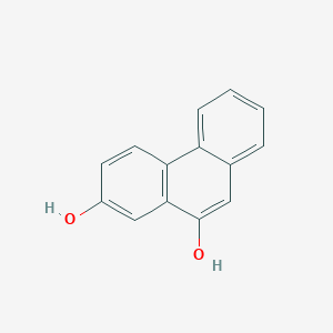 molecular formula C14H10O2 B13960543 2,10-Phenanthrenediol CAS No. 364080-32-0