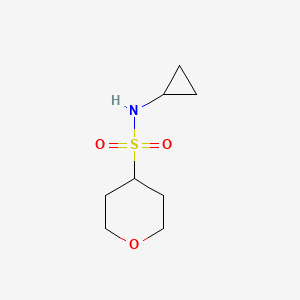 N-cyclopropyltetrahydro-2H-pyran-4-sulfonamide