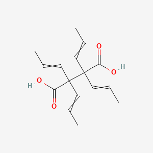 molecular formula C16H22O4 B13960597 Tetrapropenylsuccinic acid 