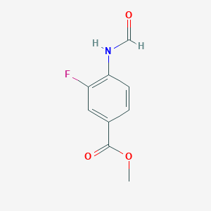 Methyl 3-fluoro-4-formamidobenzoate