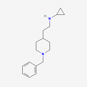 molecular formula C17H26N2 B13960735 N-(2-(1-benzylpiperidin-4-yl)ethyl)cyclopropanamine 