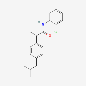 N-(2-chlorophenyl)-2-(4-isobutylphenyl)propanamide