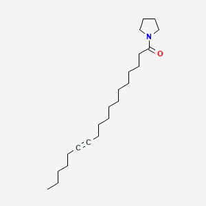 molecular formula C22H39NO B13960821 1-(12-Octadecynoyl)pyrrolidine CAS No. 56630-90-1