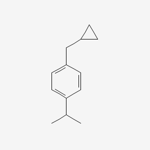 Benzene, 1-cyclopropylmethyl-4-(1-methylethyl)-