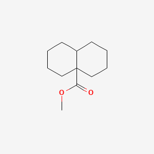 molecular formula C12H20O2 B13960841 Methyl octahydro-4a(2H)-naphthalenecarboxylate CAS No. 62338-25-4