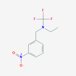 N-(3-nitrobenzyl)-N-(trifluoromethyl)ethanamine