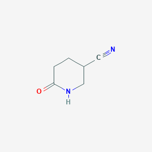 3-Piperidinecarbonitrile, 6-oxo-