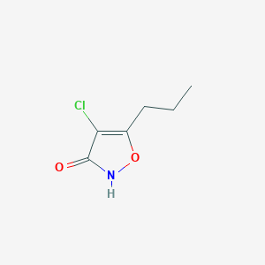 4-Chloro-5-propyl-1,2-oxazol-3-one