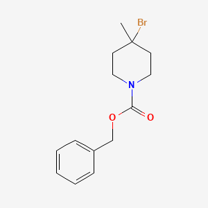 Benzyl 4-bromo-4-methylpiperidine-1-carboxylate