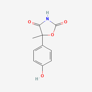 5-(4-Hydroxyphenyl)-5-methyloxazolidine-2,4-dione