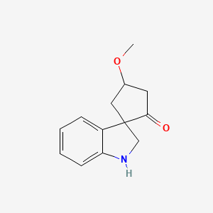 4-Methoxyspiro[cyclopentane-1,3-indolin]-2-one