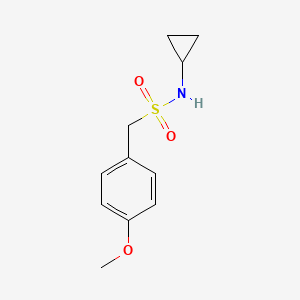 N-cyclopropyl-1-(4-methoxyphenyl)methanesulfonamide