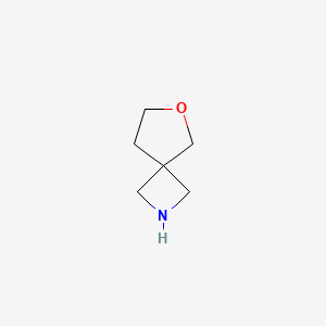 molecular formula C6H11NO B1396107 6-Oxa-2-azaspiro[3.4]octane CAS No. 410070-90-5