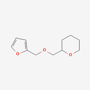 2-(Furan-2-ylmethoxymethyl)oxane