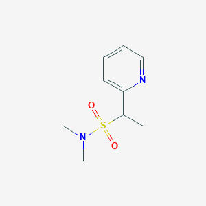 N,N-dimethyl-1-(pyridin-2-yl)ethanesulfonamide