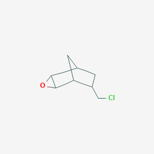 molecular formula C8H11ClO B13961243 6-(Chloromethyl)-3-oxatricyclo[3.2.1.02,4]octane CAS No. 5628-74-0