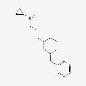 N-(3-(1-benzylpiperidin-3-yl)propyl)cyclopropanamine