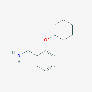 (2-(Cyclohexyloxy)phenyl)methanamine