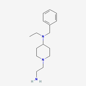 [1-(2-Amino-ethyl)-piperidin-4-yl]-benzyl-ethyl-amine