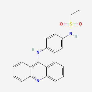 Ethanesulfonanilide, p-(9-acridinylamino)-