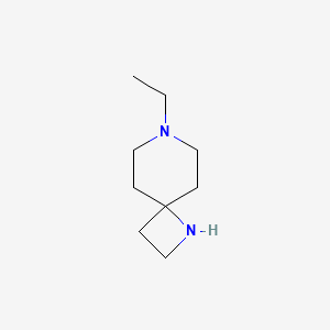 molecular formula C9H18N2 B13961421 7-Ethyl-1,7-diazaspiro[3.5]nonane 