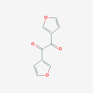 molecular formula C10H6O4 B13961437 1,2-Di(furan-3-yl)ethane-1,2-dione 